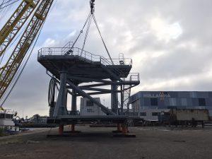 Load out Gangway pedestal Hollandia Systems