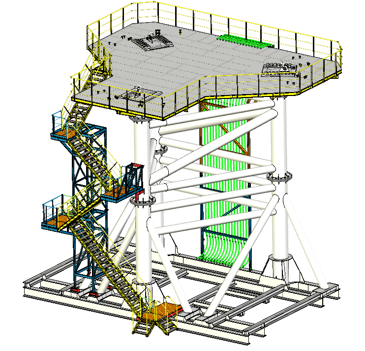 Pedestal Gangway model Hollandia Systems