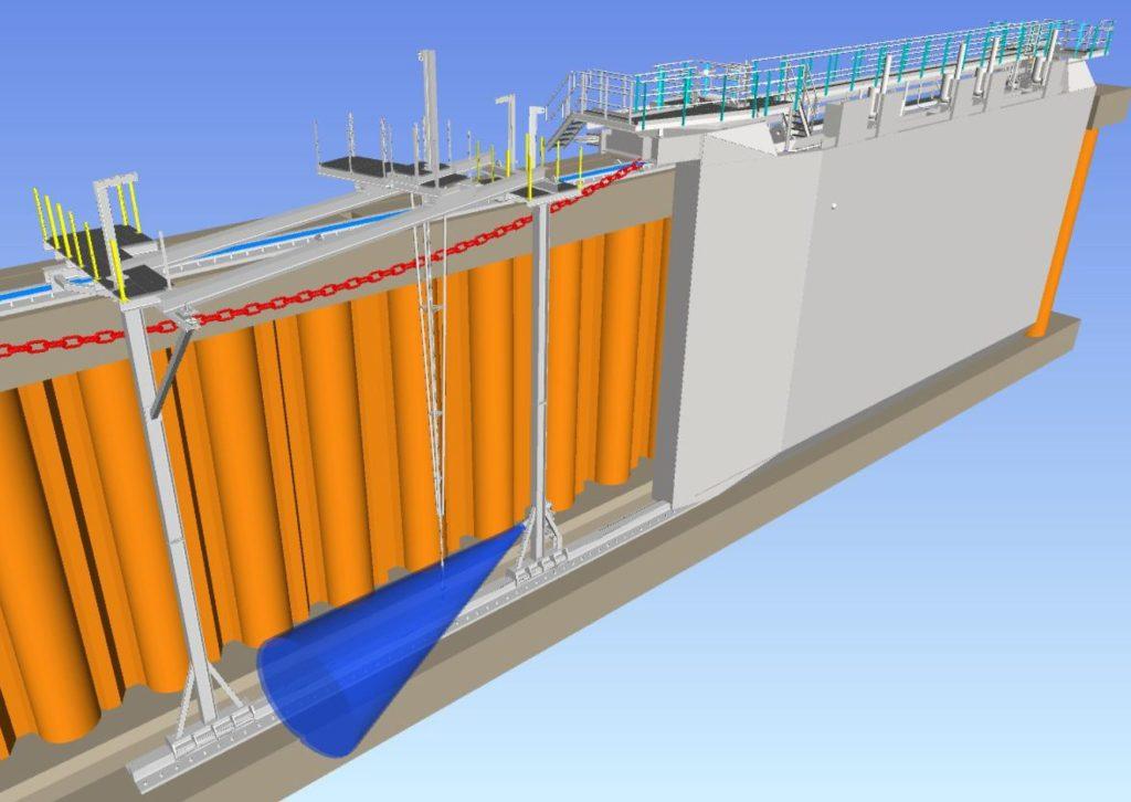 Ontwerp hydrojet Maeslantkering