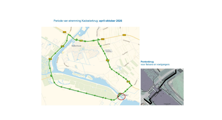 Omleiding tijdens werkzaamheden | Gemeente Noordoostpolder