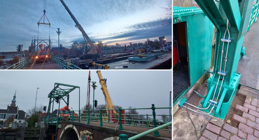 Renovatie Hogebrug in Overschie